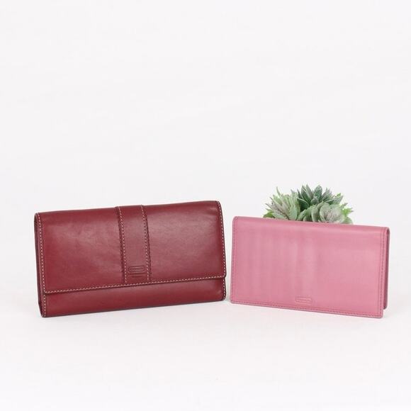 Coach Handbags - Coach Hamilton Trifold Wallet w/Check Book